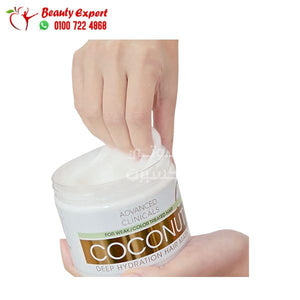 ماسك جوز الهند للشعر