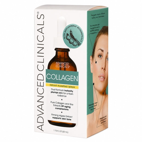 سيروم الكولاجين من ادفانسد كلينيكال لشد البشرة 52 مل | Advanced Clinicals Collagen Serum 52 ml