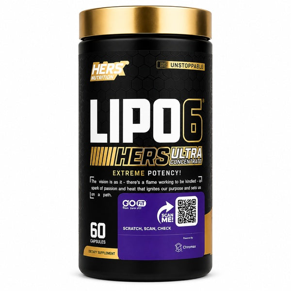 الليبو 6 بلاك للنساء لإنقاص الوزن وحرق الدهون 60 كبسولة lipo 6 hers ultra concentrate nutrex